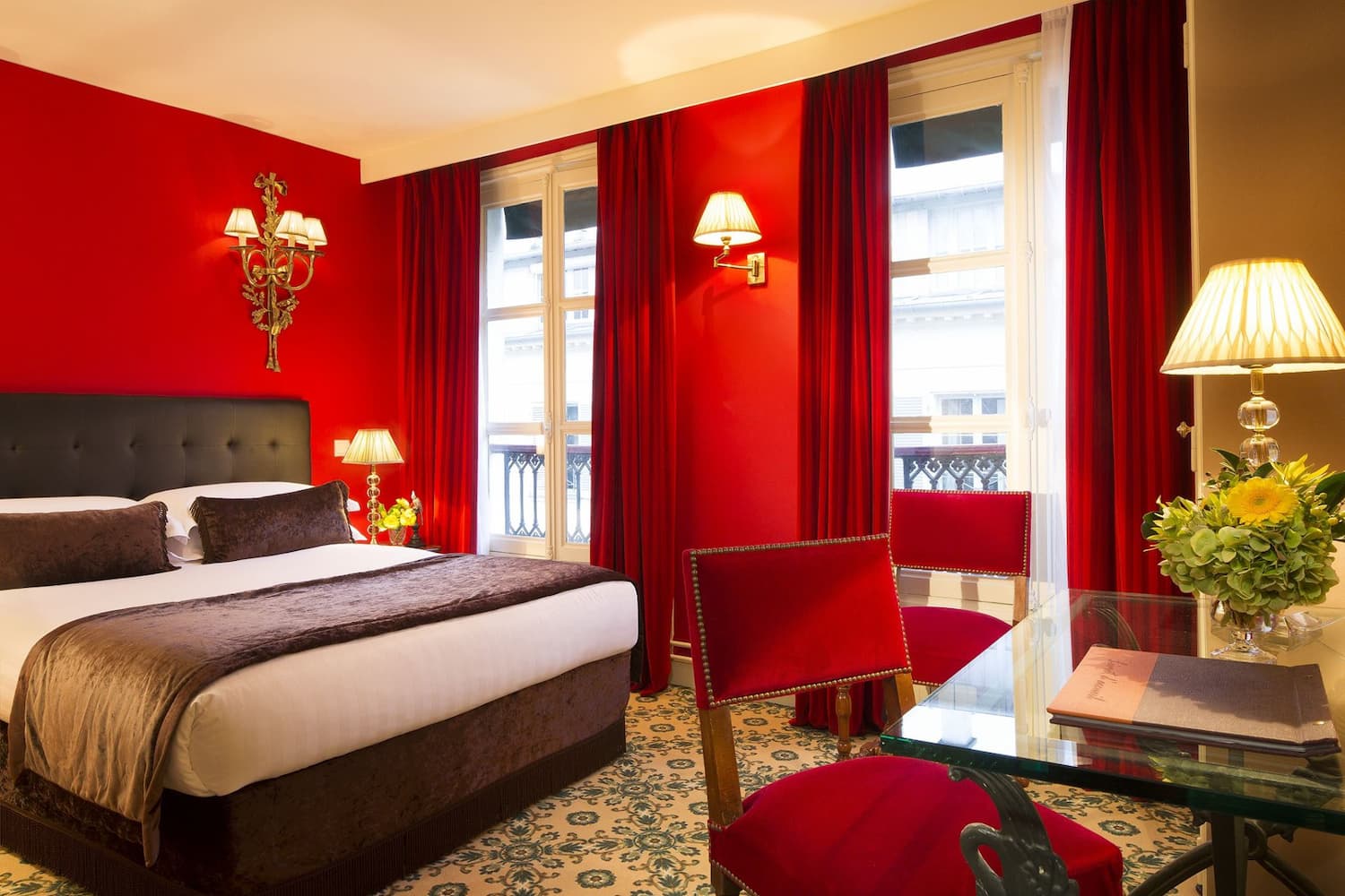 hotels Paris saint germain des pres chambre supérieure hotel des 2 continents